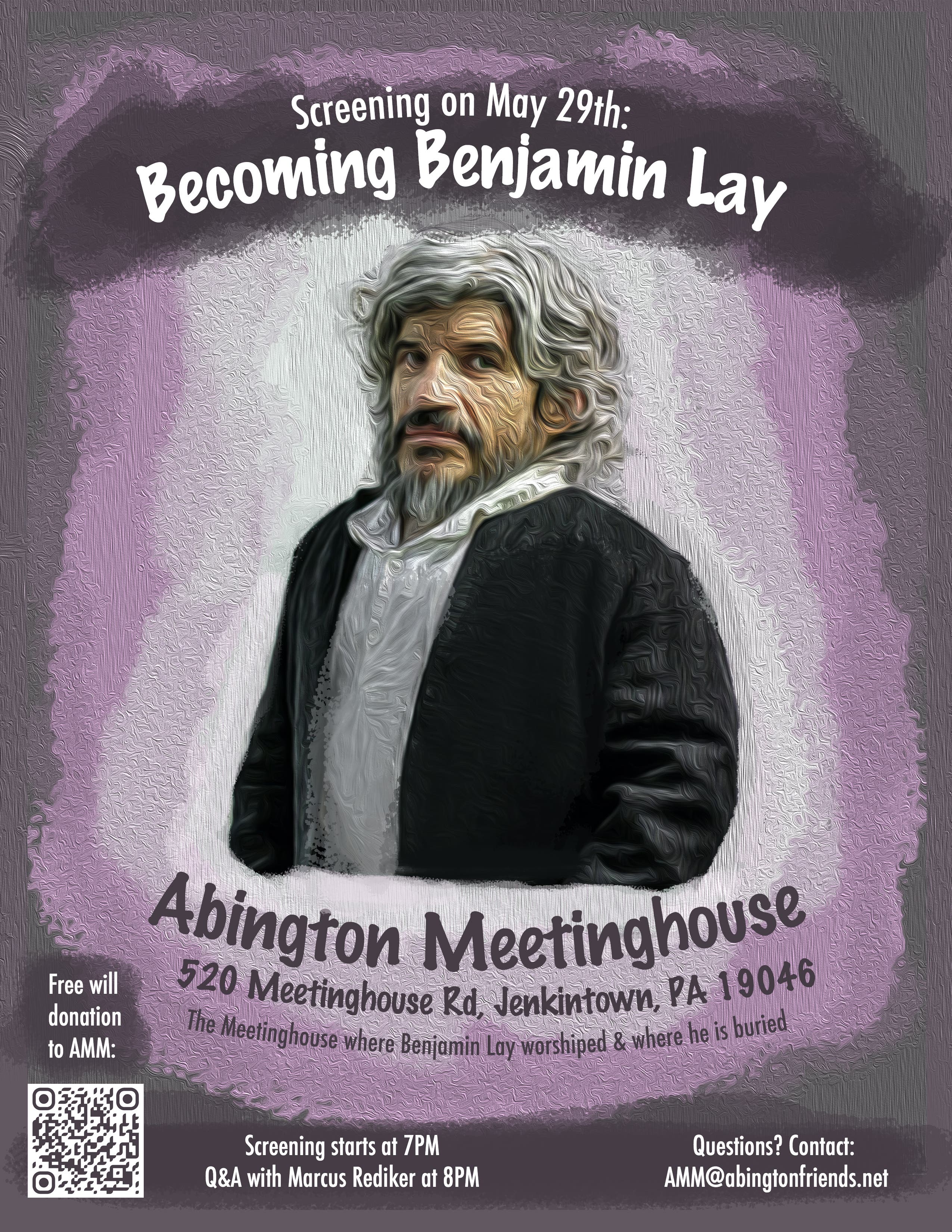 Film Screening - Becoming Benjamin Lay