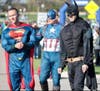 Heroes showing up for local charities!