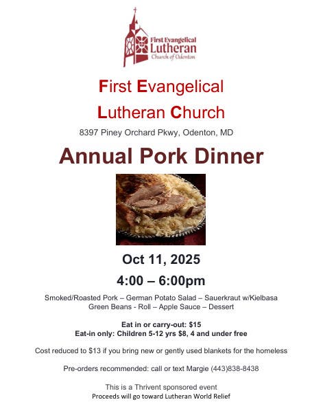 Annual Pork Charity Dinner