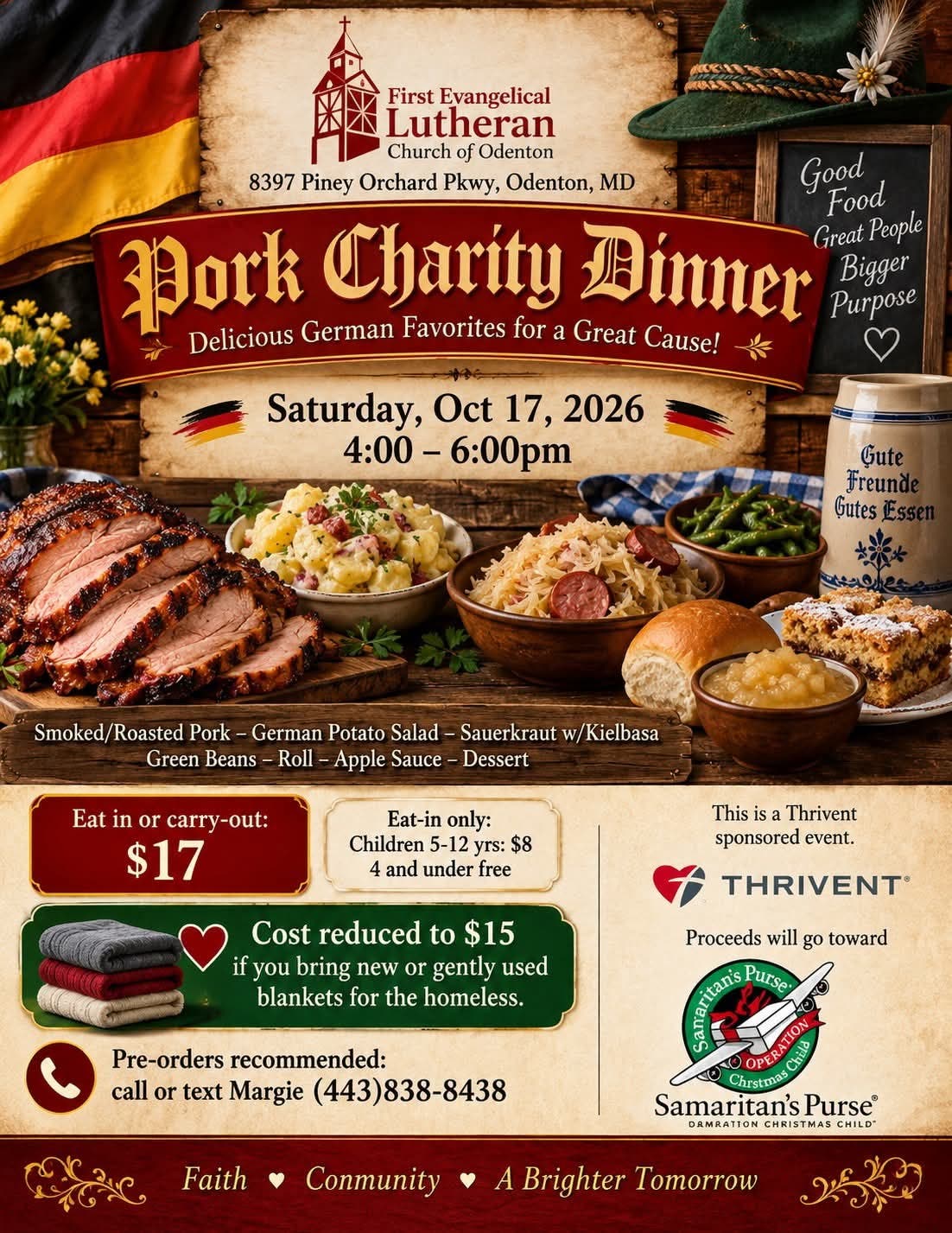 Pork Charity Dinner