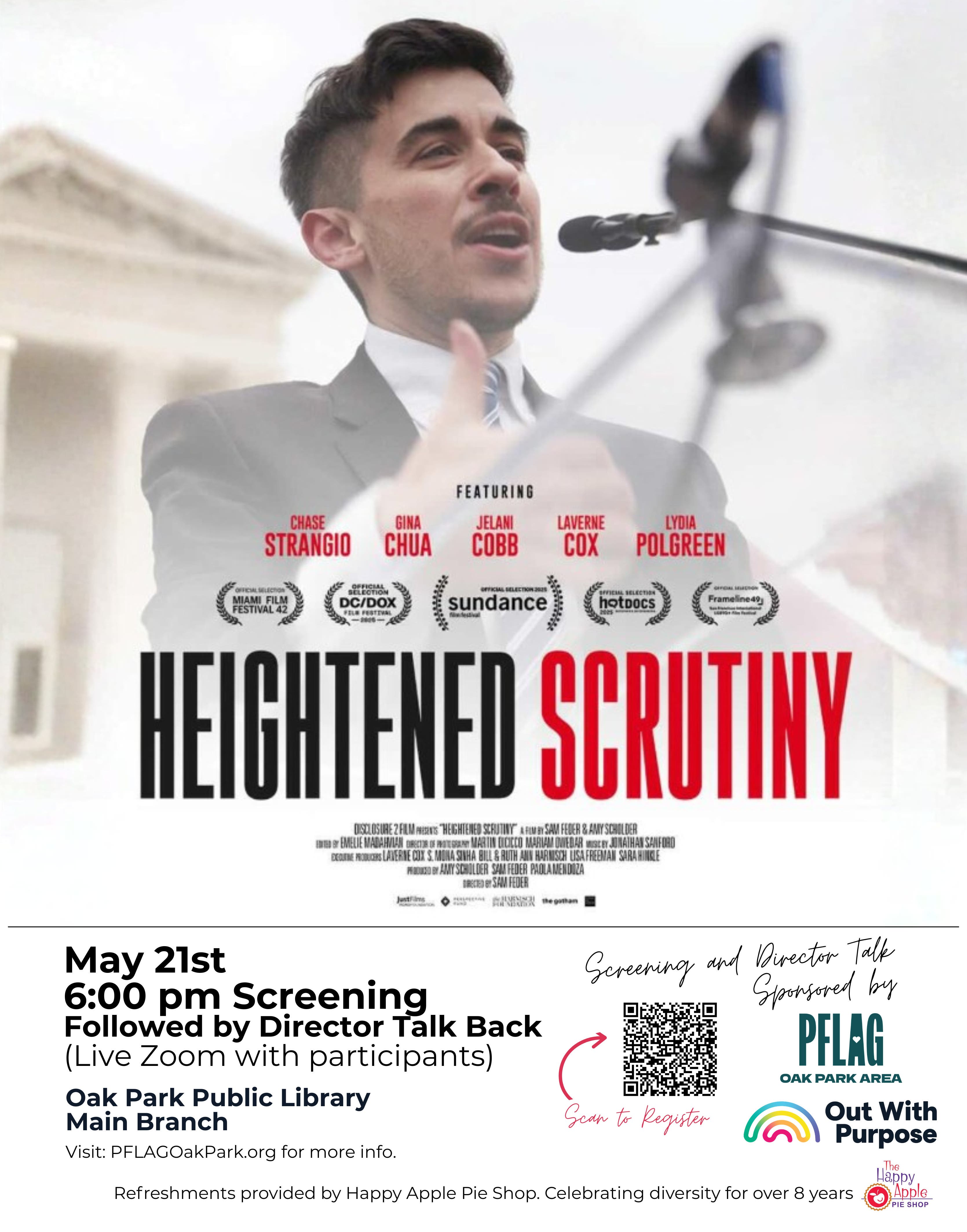 Heightened Scrutiny, Free Screening