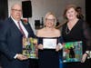 (L-R) K. David Holmes, Legacy Leader, Patricia Carlesimo, LADACIN Executive Director, andPhoto courtesy of Visual Xpressions, Fair Haven, NJ