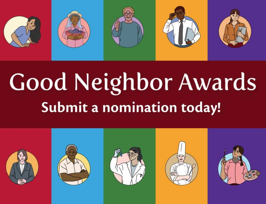 Nominate a Neighbor for the Good Neighbor Awards!