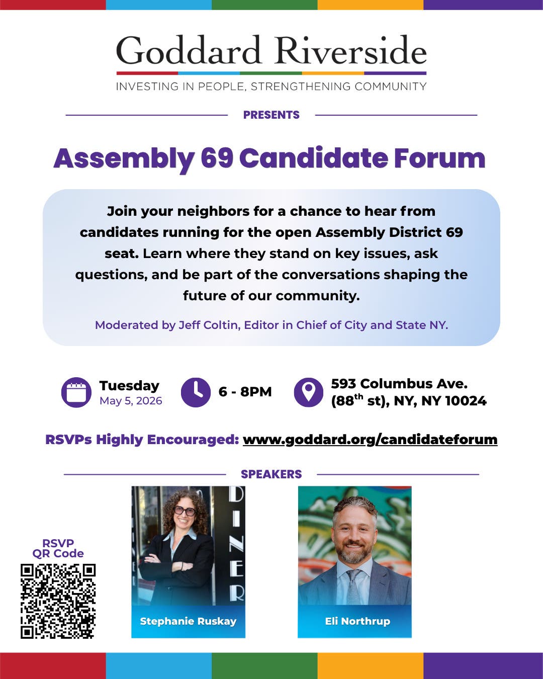 Assembly 69 Candidate Forum