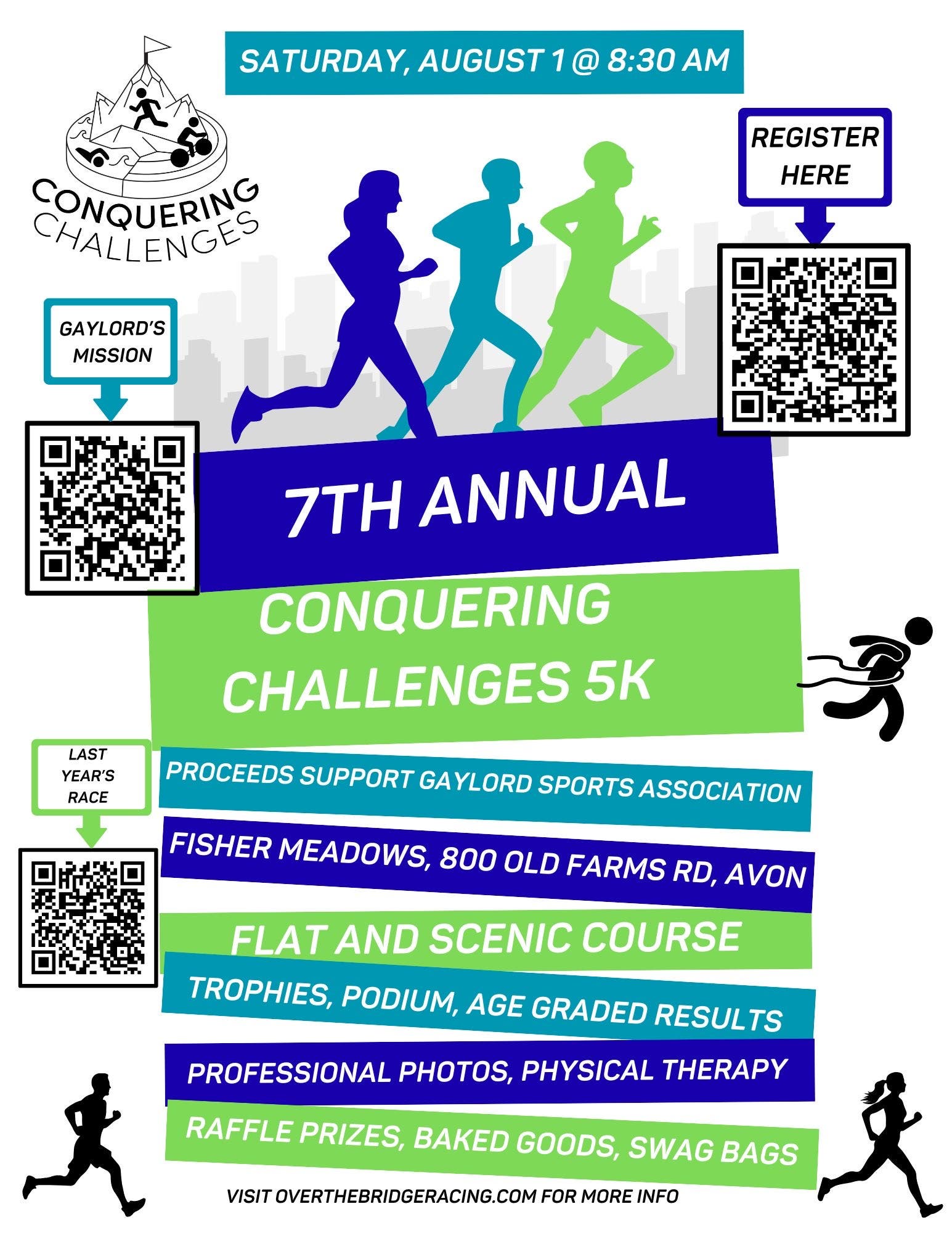 7th Annual Conquering Challenges 5K