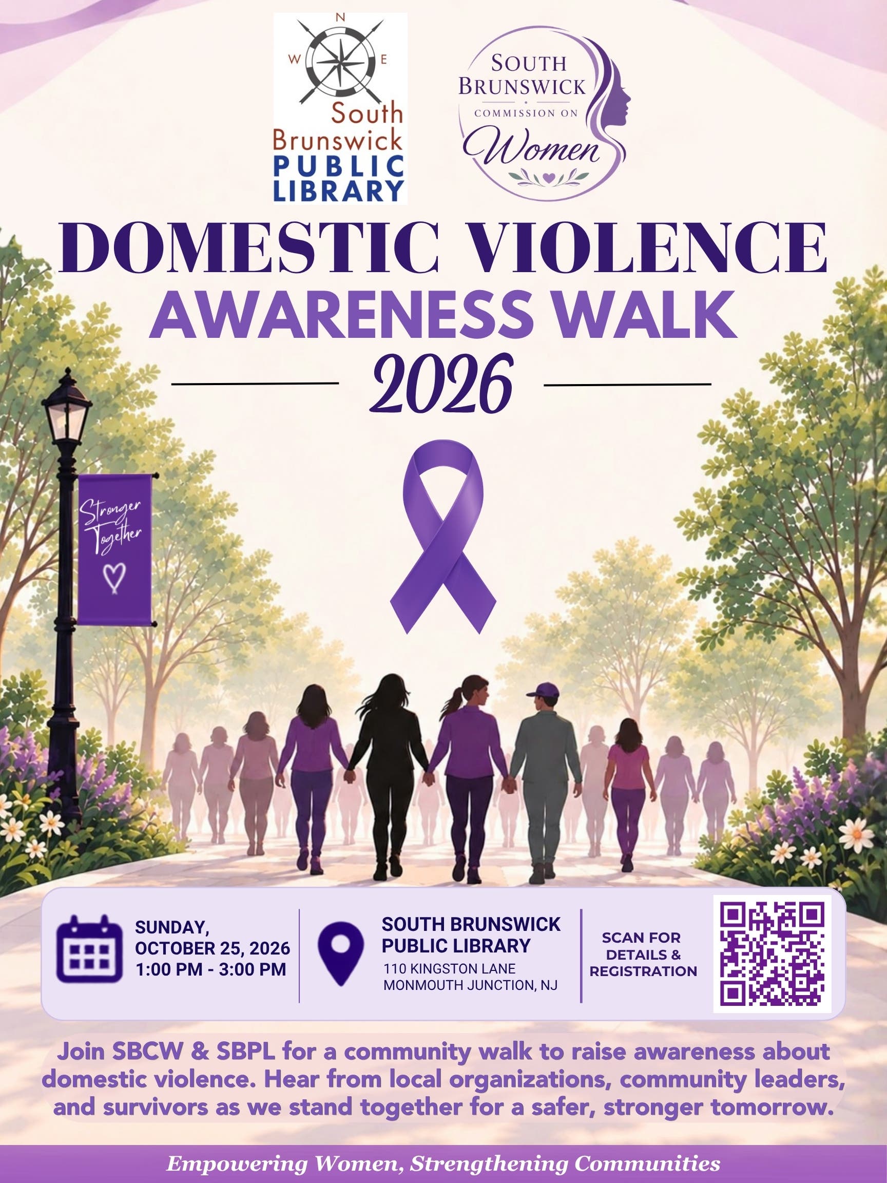 South Brunswick Commission on Women 2026 Domestic Violence Awareness Walk