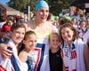Olympic swimmer Missy Franklin at a previous Swim Across America event. Swim Across America is holding a pool swim in Nashville on April 23, 2022, to raise money to fight cancer.