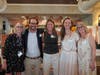 Jill Roethke and Jim Pignato, co-event directors with Swim Across America Nantucket, with staff from the swim’s local beneficiary, Nantucket Cottage Hospital. Pictured are Gretchen Hull, Ugne Aleknaite and Debbie Dolan.