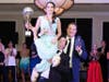 Winner of the Mirror Ball Trophy at last year's Dancing Stars of Greenwich competition was Greenwich High School student Carly Samalin, pictured here with her dance partner Matthew Ames and celebrity judge Brendan Fraser.