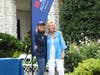 Swim Across America - Fairfield County former co-event director Cristy Fraser with Olympic swimmer Donna de Varona, who has been an honorary co-chair of the annual Swim Across America - Fairfield County open water swim for 18 years.