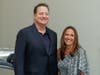 Oscar Award Winning Actor Brendan Fraser and Abilis CEO and President Amy Montimurro at the Abilis Diamond 75th Anniversary Gala. Fraser has been a major supporter of Abilis. and was the emcee of the Diamond 75th anniversary milestone celebration.