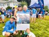 Roberta Bass of Greenwich, a 20-year cancer survivor, and her whole family, will be swimming and volunteering at the 20th annual Swim Across America - Fairfield County open water swim on June 20th. Register to swim or volunteer at swimacrossamerica.org/fc