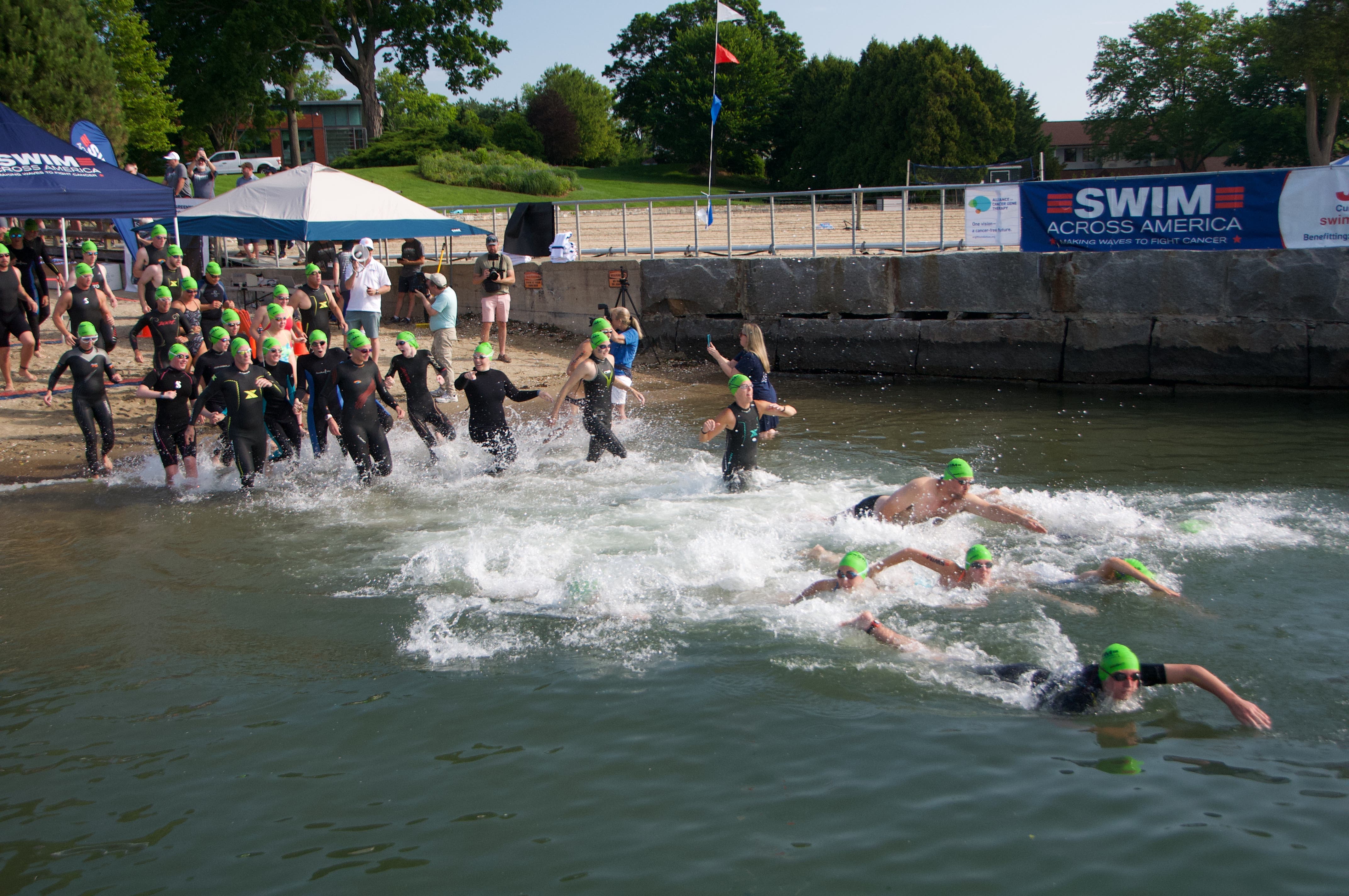 20th Annual Swim Across America - Fairfield County Open Water Swim & Kids' Splash