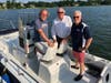 Sean Brady (center) has long led the boating volunteers for Swim Across America - Fairfield County, along with Jim Gibian and John Palmer. Their wives and families are also involved. Volunteer at http://www.swimacrossamerica.org/fc