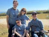 The Marella family, who founded DART. Pictured Phillip Marella, Andrew Marella, Andrea Marella and Phil Marella. Not pictured is daughter Julia, at last year's DART to the Finish charity walk. This year's event will be held Sat., Oct. 3. dartevents.org