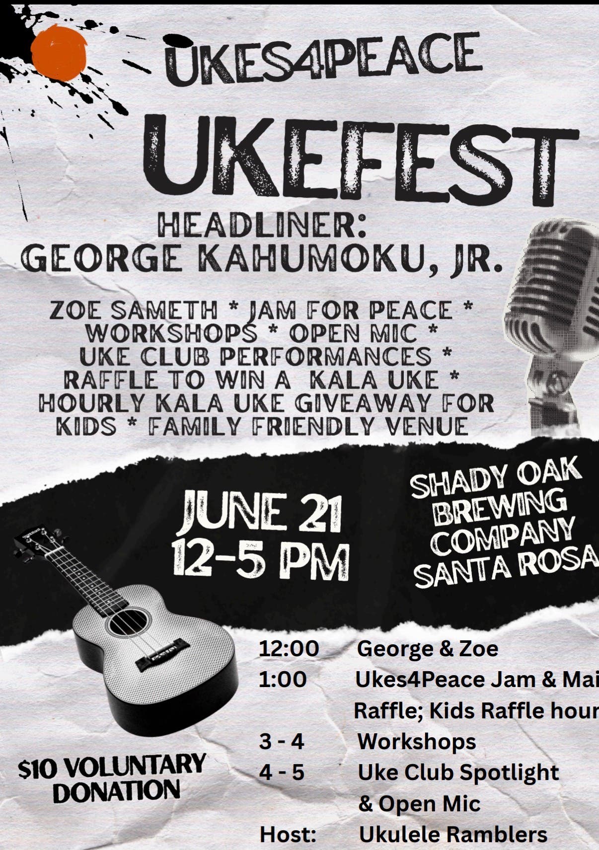 Ukes4peace UkeFest and Jam 