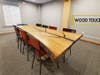 Live edge wood dining room table 