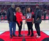 Advocate Health Care hosted heart patient Robert Sims and his family at the Feb. 3 Chicago Bulls game at the United Center. 