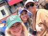 The support of her good girlfriends can serve as an empowering part of breast cancer treatment.  