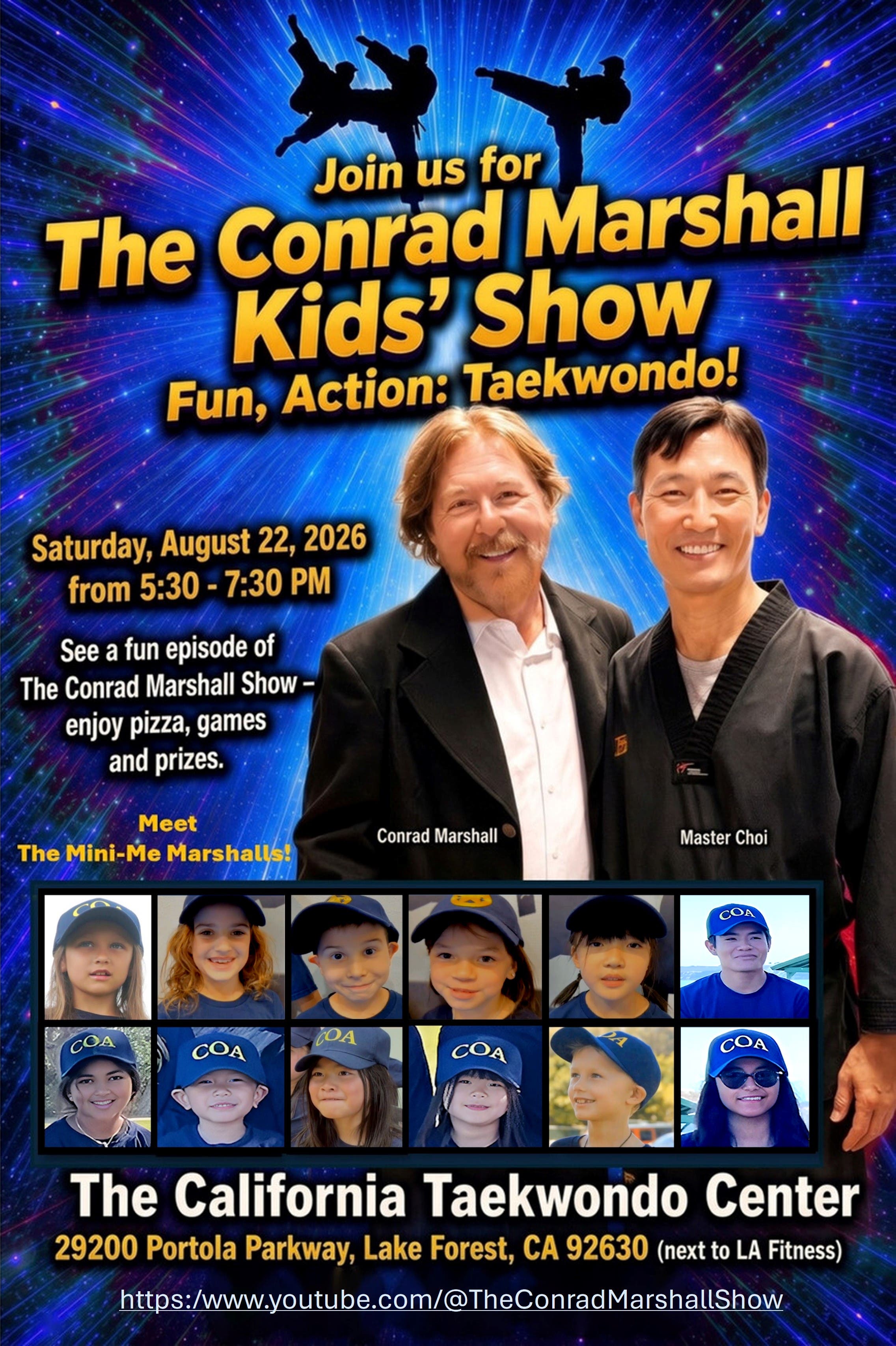 The Conrad Marshall Kids Show Event - Fun, Action: Taekwondo!