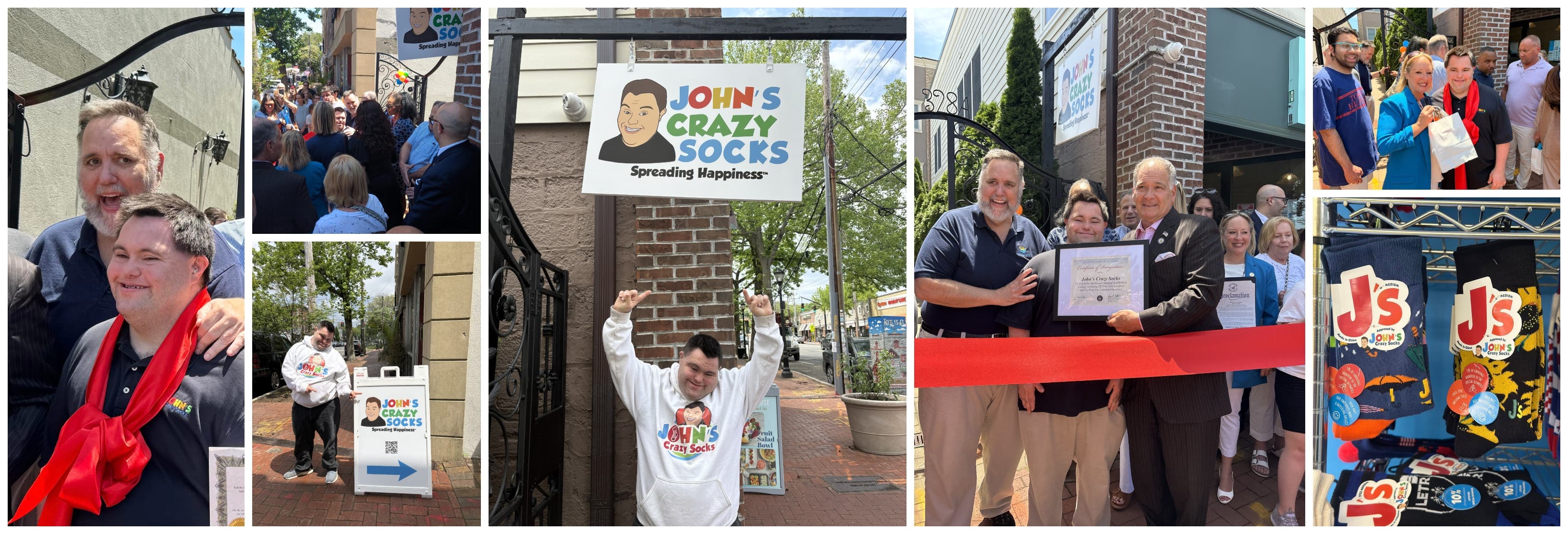 John's Crazy Socks Opens First-Ever Retail Store in Huntington Village