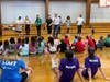 NPT youth performing for Wakeman youth