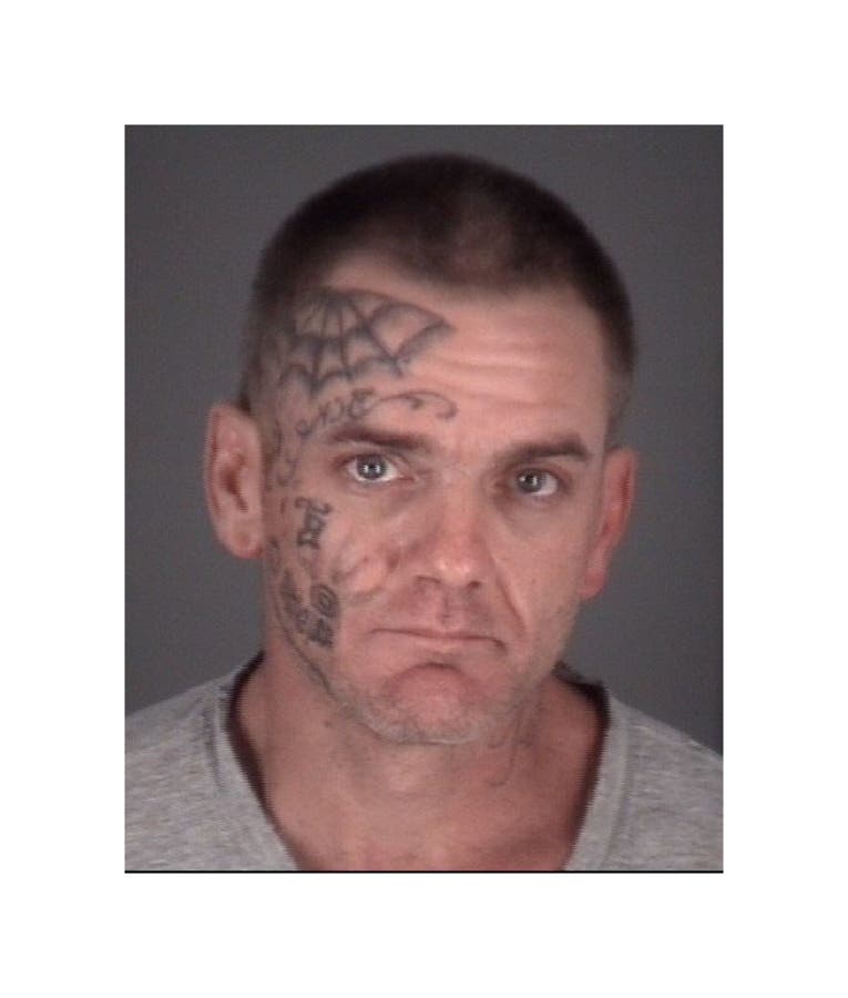 Wade Alan Smith is accused of throwing a cookie at his girlfriend. 