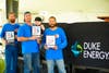 The team from the Duke Energy Operations Center included William Long, Jarrod Robinson and Michael Euliss. 