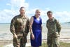 In attendance were Brig. Gen. Donald Absher, Army Reserve Ambassador Mary Burnham andBrig. Gen. Deborah Kotulich.
