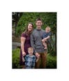 The Rev. Kyle Norton, shown with his family, said he's eager to service Riverview. 