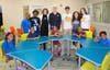 Members of the Mayor's Youth Leadership Council tour the new center. 
