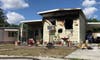 Another Zephyrhills family escape serious injury when their mobile home on White Drive caught fire. 