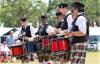 Drummers will compete in the Highland Drums Competition. 