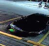 The robber fled the scene in a newer-model black four-door Honda sedan. 