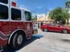 Fire rescue confirmed the presence of natural gas, and evacuated the mall.