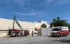 Fire rescue confirmed the presence of natural gas, and evacuated the mall.