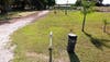 Most of the activity surrounded this home in rural Plant City. 