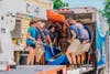 The manatee was taken to ZooTampa's manatee critical care center.
