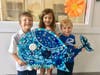 Preschoolers engaged in a month-long upcycling challenge.