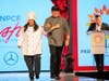 Patient Yaileen takes to the stage with Chef Jeff Philbin, MasterChef contestant from Season 8.
