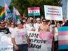 The TransPride March begins at 6:30 p.m. 