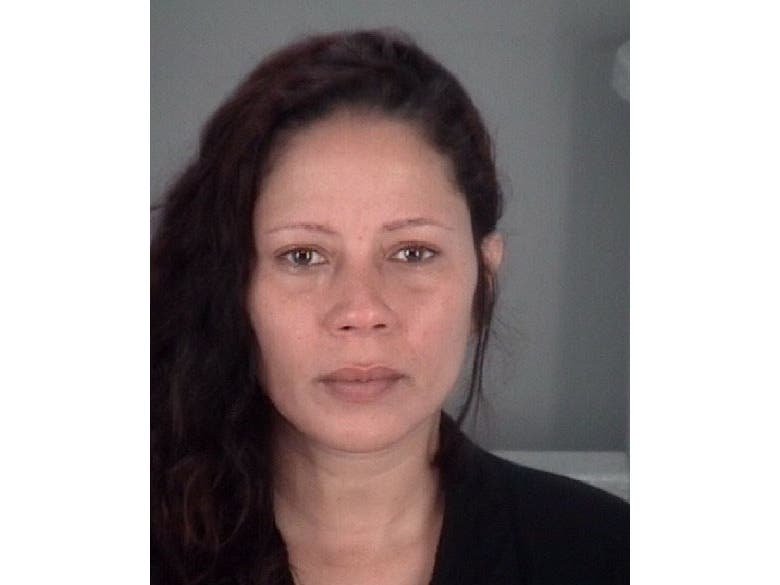 Yesenia Casiano is accused of battering the father of her child. 