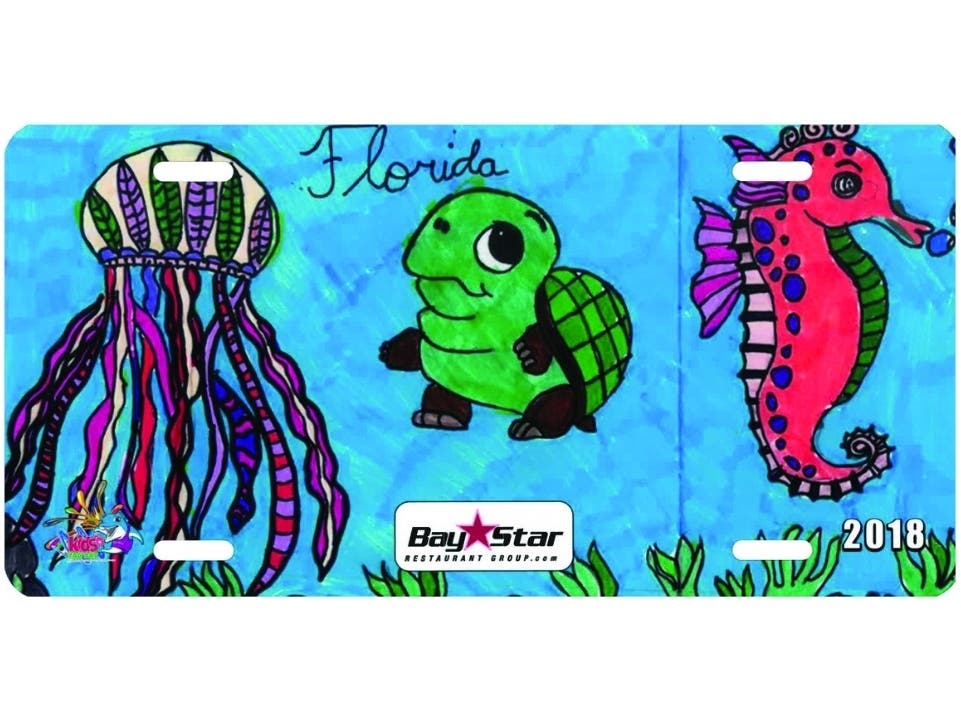 For the fifth year, students will have a chance to create art for license plates. 