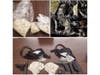 Police confiscated drugs, money and guns. 