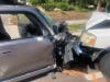 One person is hospitalized with life-threatening injuries following a three-care pileup in Clearwater Sunday.