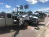 One person is hospitalized with life-threatening injuries following a three-care pileup in Clearwater Sunday.