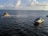 A crash sent an SUV plunging off the Howard Frankland Bridge into Tampa Bay.