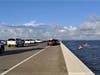 A crash sent an SUV plunging off the Howard Frankland Bridge into Tampa Bay.