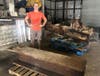 St. Petersburg artist Mark Aeling designed and is constructing the monument. 