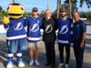 Tampa Mayor Jane Castor receives her official jersey. 